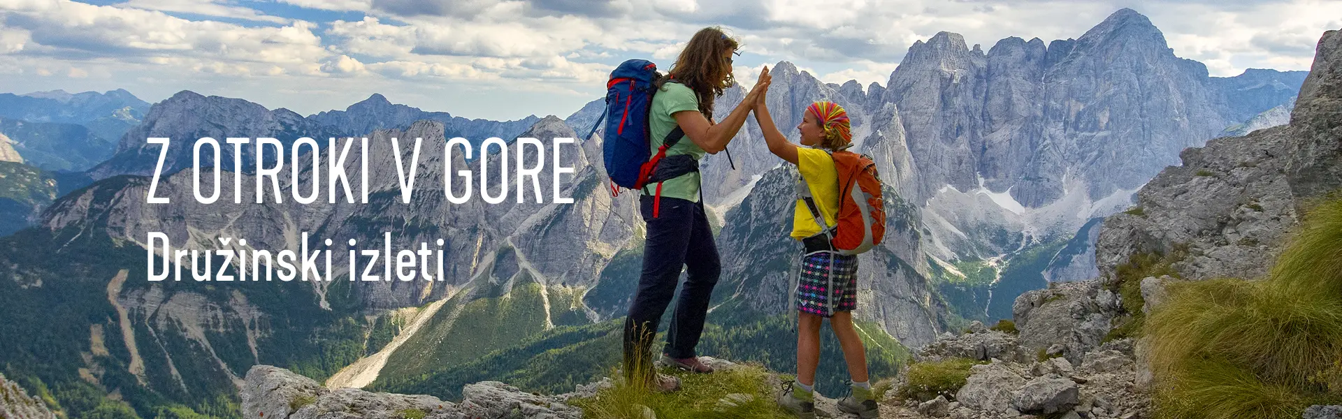 z otroki v gore
